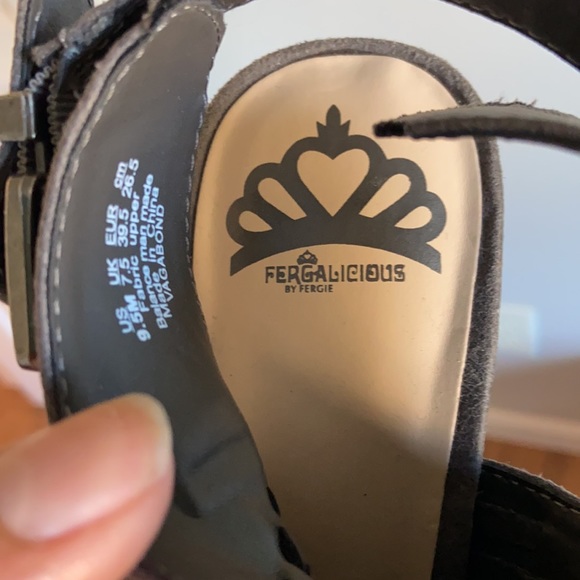 Fergalicious Brand Gray Sandals - Picture 7 of 7